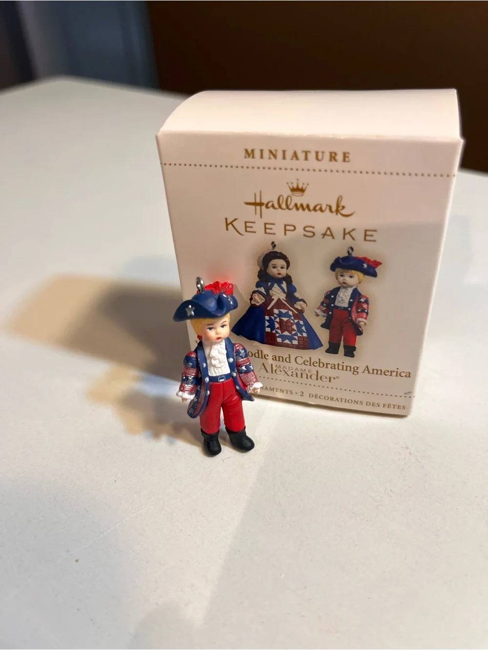 Hallmark2006 Yankee Doodle and Mad Miniature Ornaments
